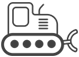 Bulldozer icon