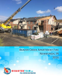 Beaver Creek Apartment Fire restoration project