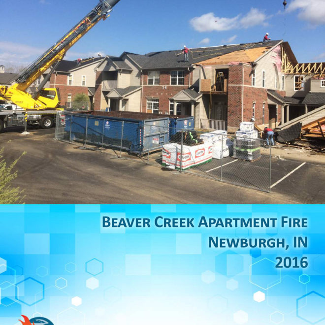Beaver Creek Apartment Fire restoration project