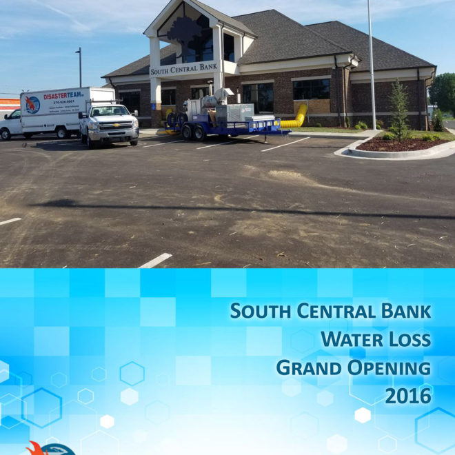South Central Bank water loss project