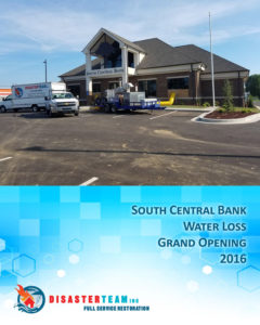 South Central Bank water loss project